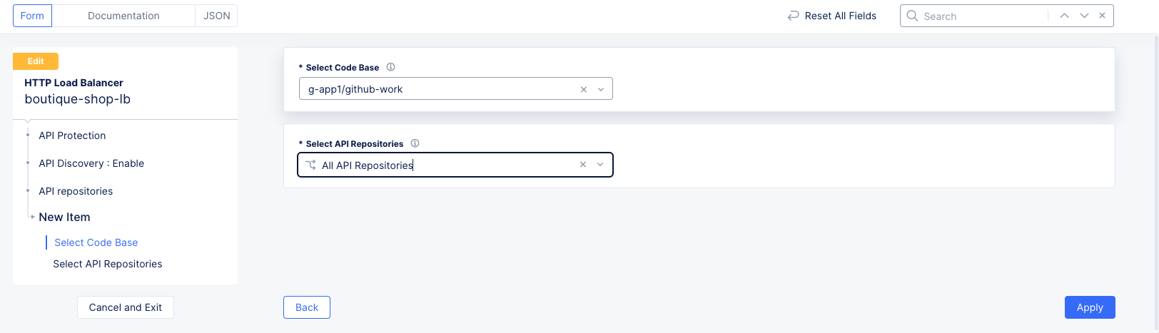 Figure: Select Code Base